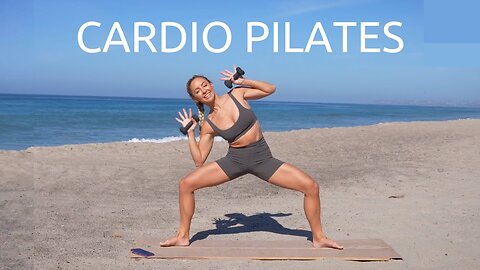 20 Min Cardio Pilates Workout (Full Body Fat Burn + Low Impact Toning)