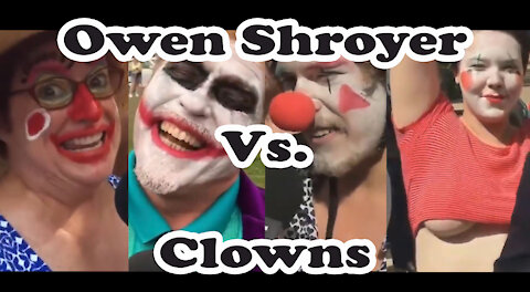 Owen Shroyer Vs Clowns + Bonus Punch