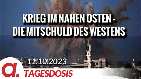 Krieg im Nahen Osten – Die Mitschuld des Westens am Angriff der Hamas | Von Thomas Röper