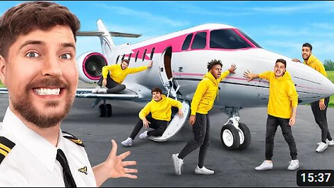 Last To Take Hand Off Jet, Keeps It! mrbeast