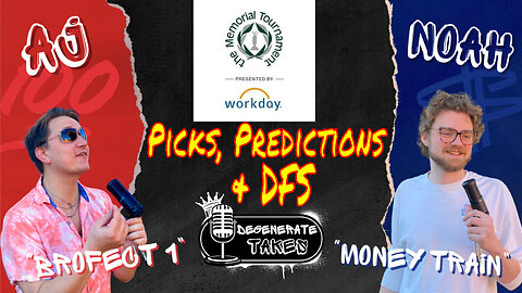 The Memorial Picks, Predictions & MLB Whip Around