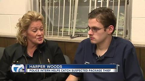 Police intern with Autism turned successful crimefighter in Harper Woods