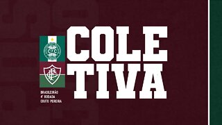 FLUTV - COLETIVA - CORITIBA 3 X 2 FLUMINENSE - CAMPEONATO BRASILEIRO 2022