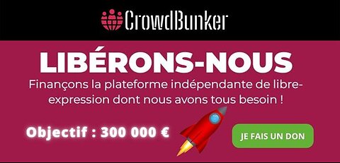 Événement : retour vers la liberté | CrowdBunker (le bunker de la foule) prend son envol !