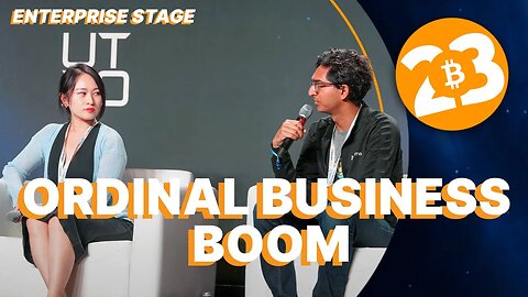 Ordinal Business Boom - Enterprise Stage - Bitcoin 2023