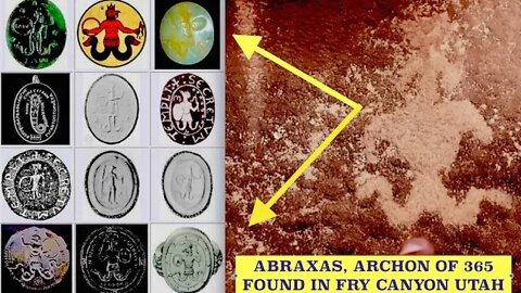 Evidence of the Archons Found in Fry Canyon, Parallels Sumerian Tablets, Gnostics & Natives History