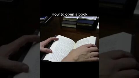 How To Open A Book tiktok whyisthisthecase