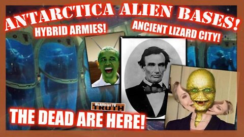 ANTARCTICA VID! HYBRID SOLDIERS! REGENERATION TANKS! NAZI ALIEN BASES! SECRET LIZARD CITY!