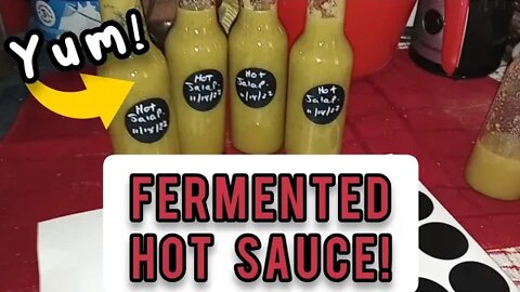 Fermented Hot Sauce! - Ann's Tiny Life and Homestead