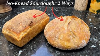 The Easiest (Actually) No Knead Sourdough Bread on YouTube