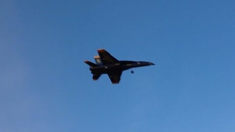 StarMax RC F-18 EDF Jet High Speed Low Passes Without Canopy