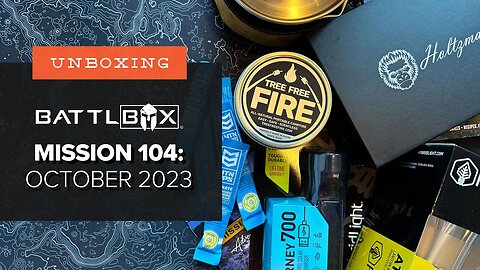 Let There Be Light! - Unboxing Battlbox Mission 104 - Pro Plus - October 2023