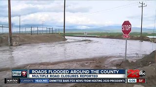 Flooding on Panama Road in Lamont