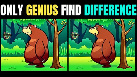 Spot The Difference : Only Genius Find All [ Find The Difference #7 ]