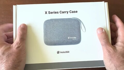 ASMR haul: X Series and Carry Case for Insta360 with Selfie-Stick