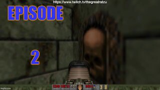 Chatzu Plays Doom (1993) Episode 2 - Hiding In Plain Sight