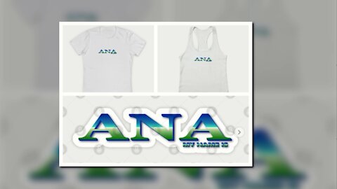 ANA. MY NAME IS ANA. SAMER BRASIL (TEEPUBLIC)