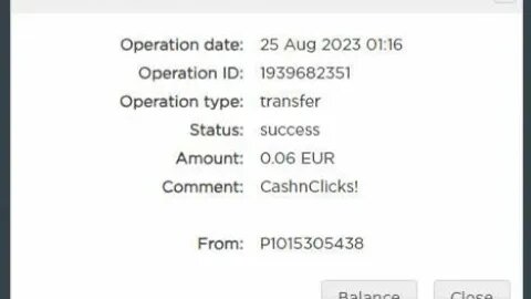 prova pagamento cashnclicks 1