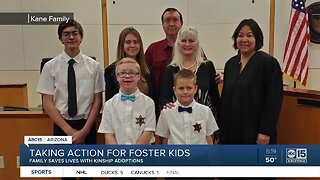 Family saves lives with kinship adoptions