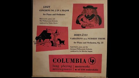 Liszt, Walter Süsskind, The Philharmonia Orchestra, Malcuzynski - Concerto No. 2 in A Major