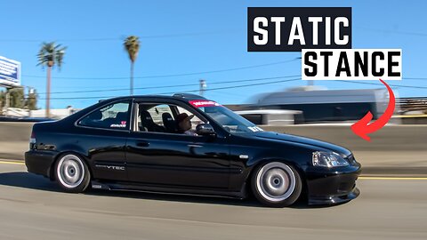 Slammed & Static 1999 Honda Civic Si! NvUs Orange County!