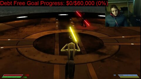 Obi Wan Kenobi VS Darth Maul In A Battle With Live Commentary In Star Wars Jedi Knight Jedi Academy