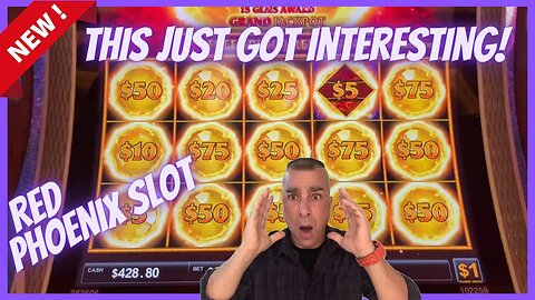 💥NEW! Red Phoenix Slot Jackpots At Resorts World💥