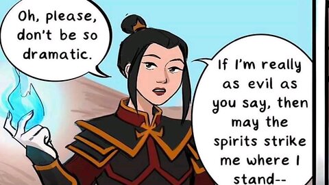 The spirits gave Azula a vibe check