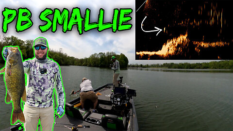 CATCHING my PB SMALLIE Using ACTIVE TARGET - Blue Marsh Lake