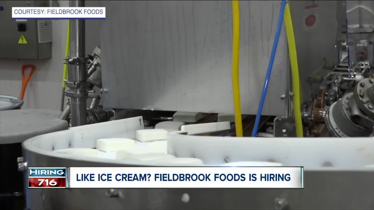 Like ice cream? How about the chance to pretty much make it? Well, Fieldbrook Foods is hiring