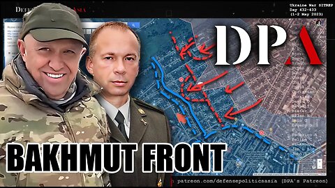 [ Bakhmut ] UKRAINE LAST LINE OF DEFENSE - in the NWW part of city; Ukraine counter offensive begun