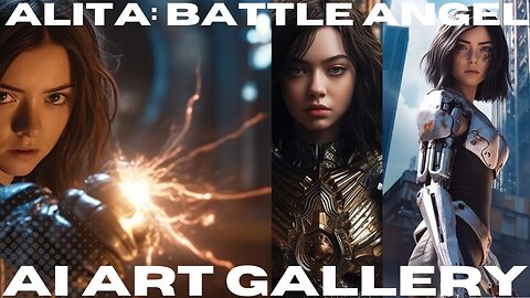 Alita Battle Angel Ai Art Gallery #alita #alitabattleangel #aiart