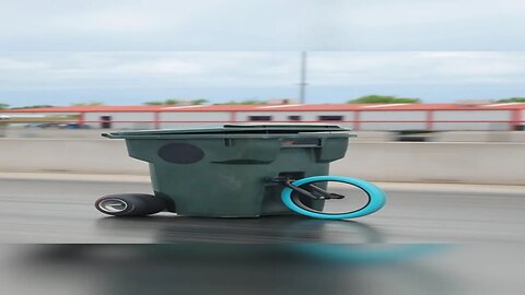 Worlds Fastest Garbage Can