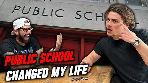 Going to Public School For the First time! with Lane V Rogers