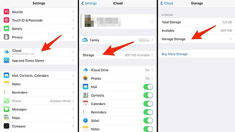 How to manage icloud storage ? Freeup iphone storage