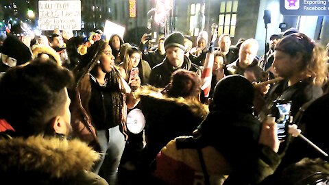 NYC Anti-Vaccine-Mandate Protester Jo Rose Asks “Social Justice Warriors, Where Are You Now?”