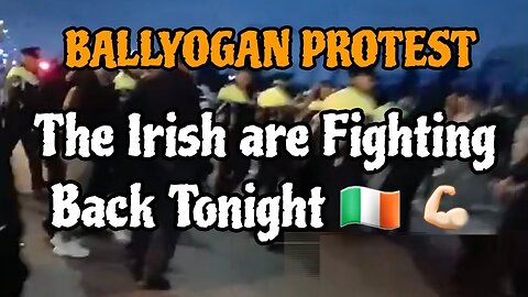 Gestapo Gardaí takes on Ballyogan Protesters