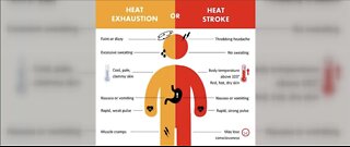 Warning signs: Heat exhaustion vs. heat stroke