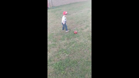 Toddler soccer master