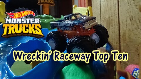 Hot Wheels Monster Trucks Wreckin' Raceway Tournament Top Ten Races