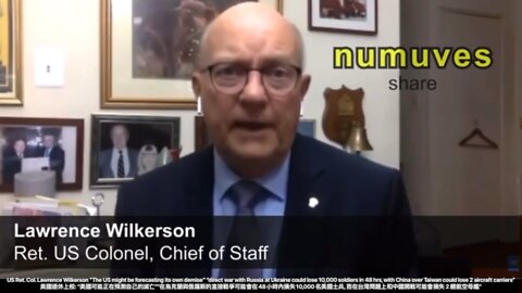 US Ret. Col. Lawrence Wilkerson "The US might be forecasting its own demise"