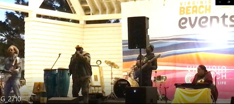 Reggae Performance at Virginia Beach, VA in April