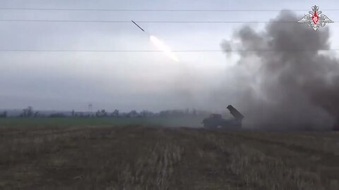 MoD Russia: BM-21 Grad MLRS crews annihilate AFU facilities and positions within the SMO.