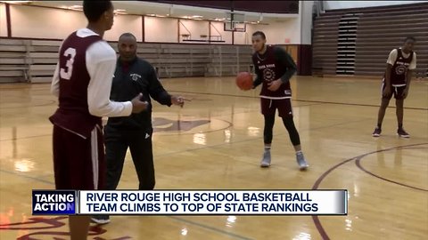 River Rouge basketball team thriving under new coach