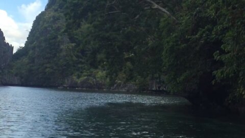 On the boat in El Nido (Philippines)