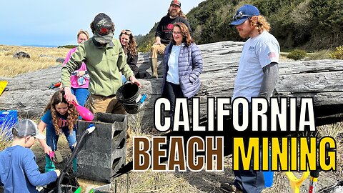 Mining California Beach Gold