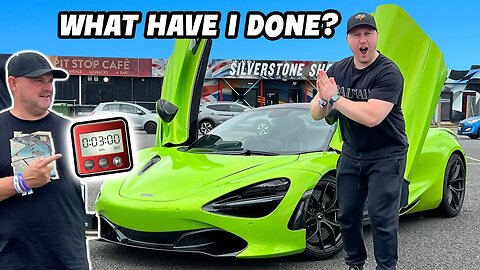 BEAT MY LAP TIME AND I'LL GIVE YOU MY MCLAREN 720S! *Silverstone Track Day*