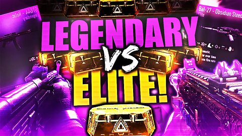 COD AW: "LEGENDARY vs ELITE!" BEST WEAPON VARIANT?! Legendary/ Elite Weapon Standoff!