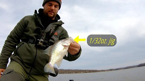 When the Bite is Tough, Downsize your jig to catch Crappie (Lake of the Ozarks day 7)