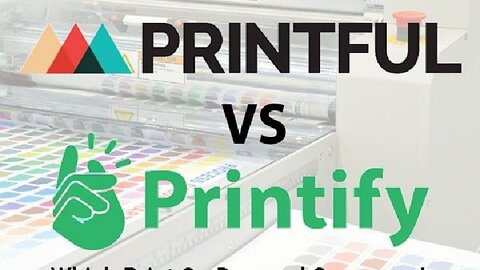 "Design, Print, Sell: Unleashing Creativity with Printify and Printful"